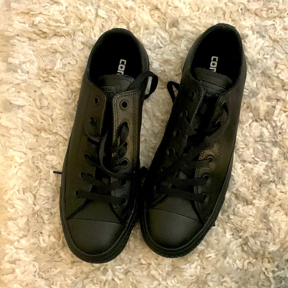 Unisex Black Mono Converse